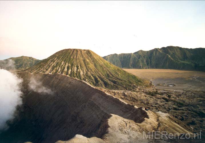 95 Indonesië A (88) Java - Bromo vulkaan - heb ik hier over gelopen!